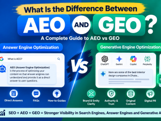 AEO ও GEO-এর মধ্যে পার্থক্য কী? AEO, GEO ও AI Search Optimization সম্পূর্ণ গাইড